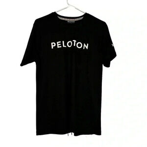 Peloton Shirt Mens Small Black Gym Workout T-Shirt  Casual Adult